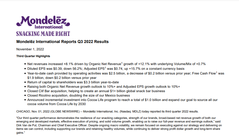 sustainable economy debate partfluency Mondeléz