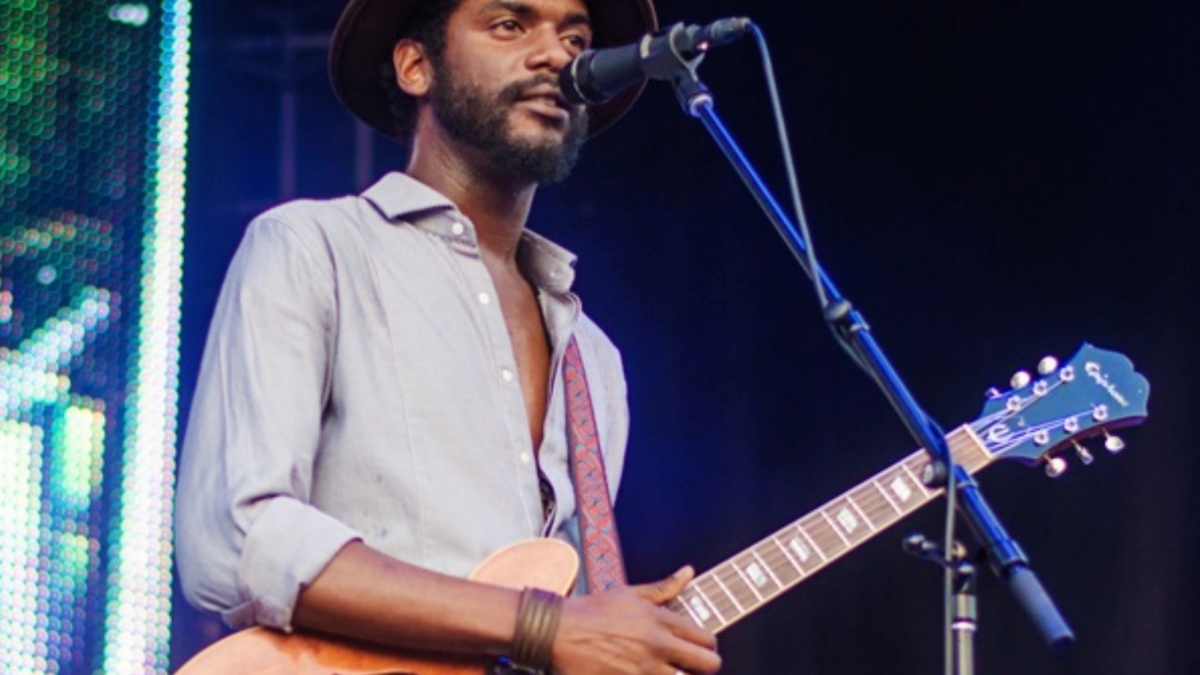 Gary Clark Jr. on stage from Wikipedia