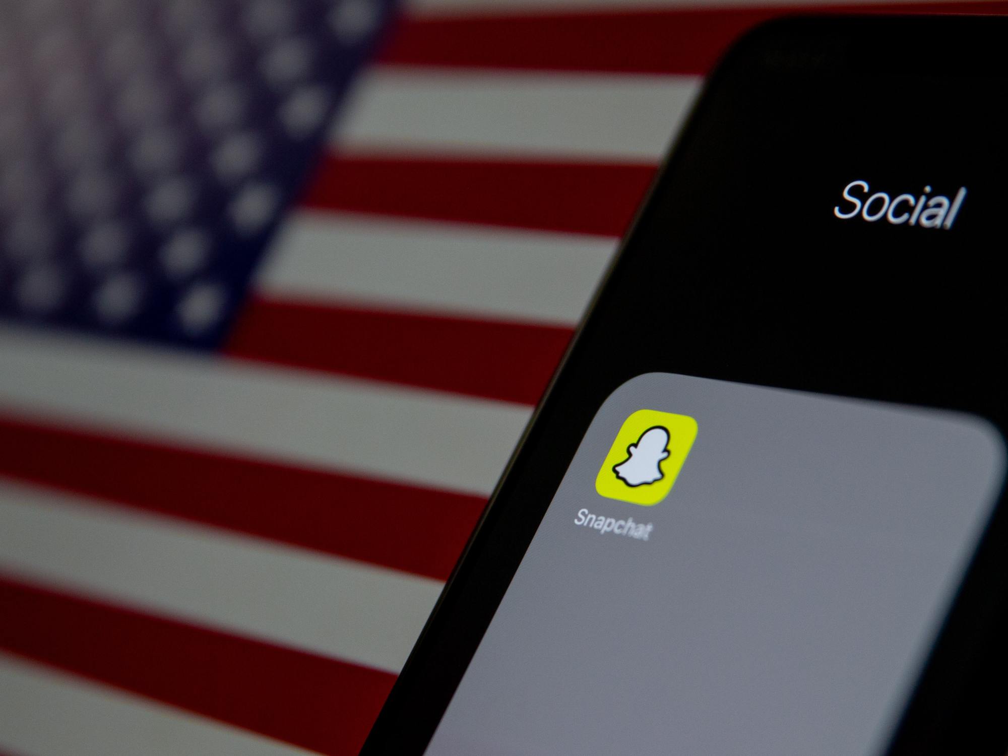 snapchat in america