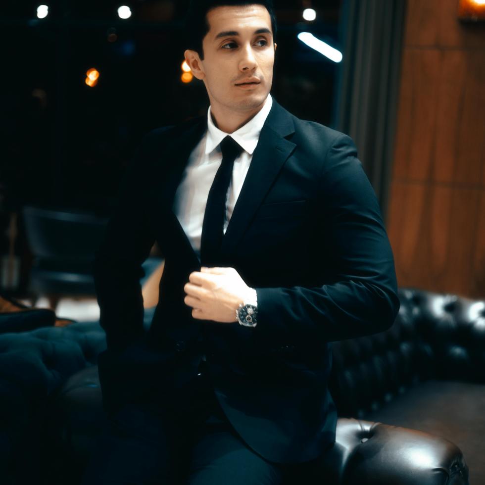 man in formal attire